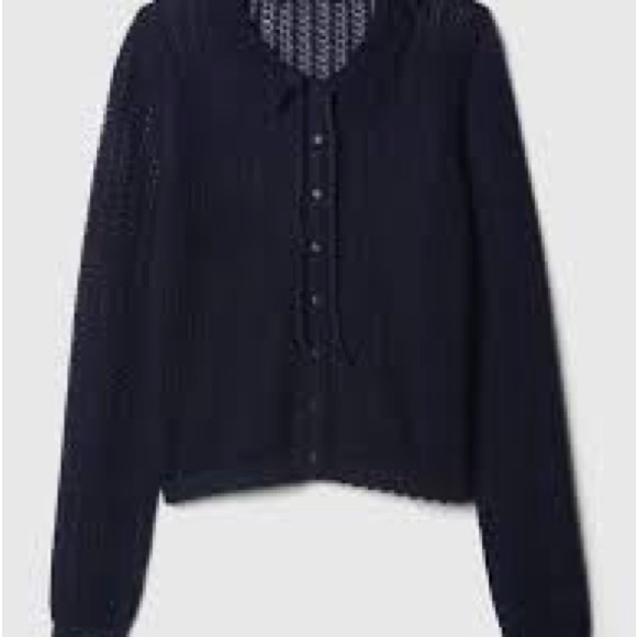 GapxDoen linen blend cardigan XL NWT - Picture 3 of 9